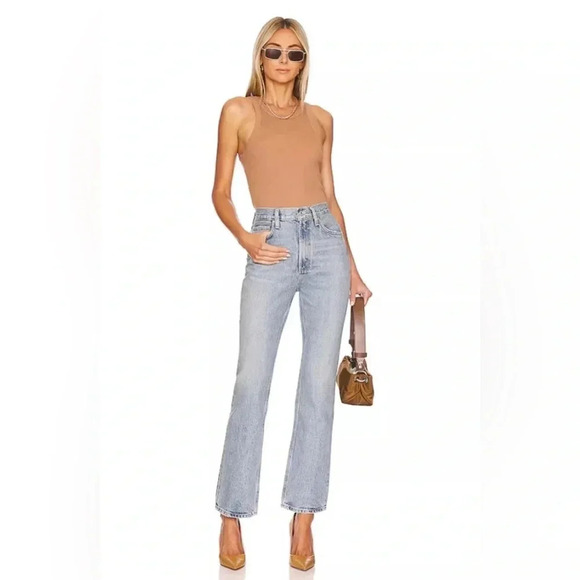 AGOLDE Vintage Boot Cut Jeans Womens 31 High Rise SWAY A9075-1206 B2561 - Picture 1 of 11